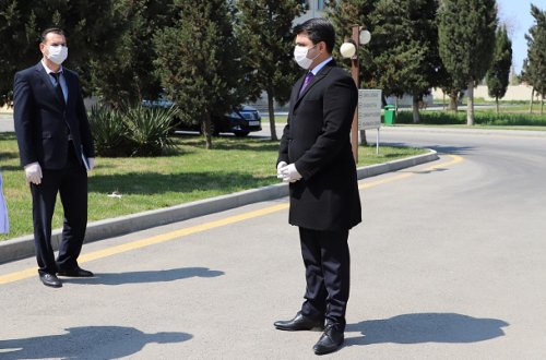 Mirhəsən Seyidov Neftçala Rayon Mərkəzi Xəstəxanasını ziyarət edib