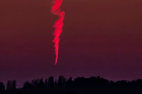 İngiltərədə parıldayan və iz buraxan UNO lentə alındı – FOTO