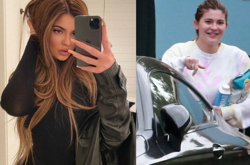 Makiyajsız Kaylini tanımaq mümkün olmadı - Başqa birinə bənzəyir - FOTO