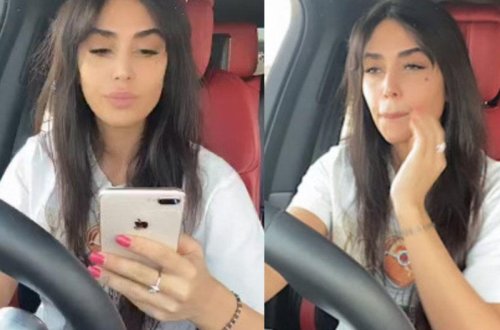 Pərvin qaydalara məhəl qoymadı - İcazəsiz, kəmərsiz, telefonla... - VİDEO