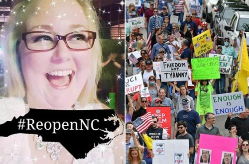 ABŞ-da “evdə qal” çağırışına etiraz edən qrupun lideri koronavirusa yoluxdu