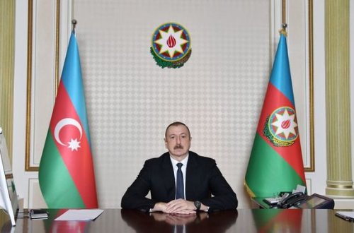 İlham Əliyev Avropa Yenidənqurma və İnkişaf Bankının prezidenti ilə videokonfrans keçirdi - FOTO