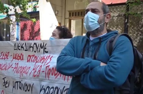 Daha bir ölkədə tibb işçiləri etiraz aksiyası keçirdilər - VİDEO