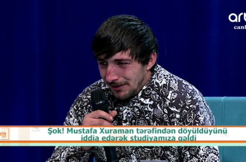 Azərbaycanda kişi, birgə yaşadığı sevgilisi tərəfindən döyüldü – VİDEO