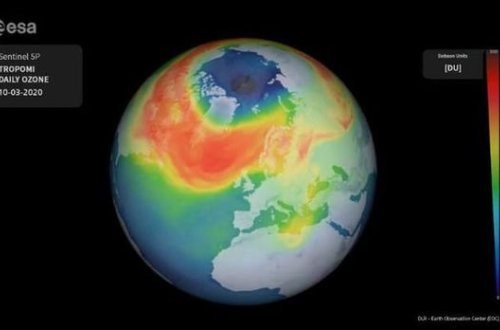 Ozon qatında olan ən böyük dəlik bağlandı - VİDEO