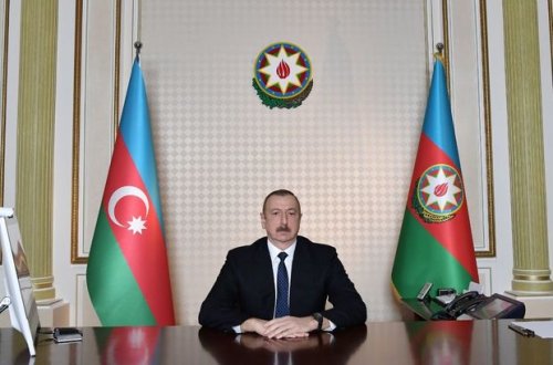 İlham Əliyev yeni baş prokuroru videoformatda qəbul etdi - FOTO