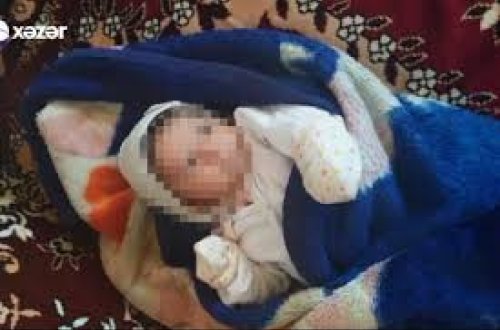 Azərbaycanda tükürpərdən olay - Yol kənarında körpə tapıldı - VİDEO