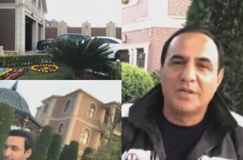 Manaf Ağayev Buzovnadakı dəbdəbəli villasını nümayiş etdirdi - FOTO
