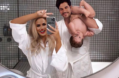 Fahriye və Burak cütlüyündən vanna otağında maraqlı FOTO