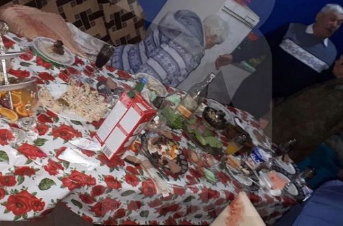 Səs-küydən narahat olan kişi qonşusunun həyətinə qumbara atdı: Yaralananlar var - FOTO/VİDEO