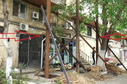 Yasamalda bina sakini mənzilini görün necə böyüdür - Video