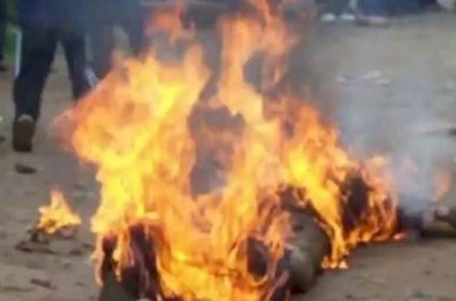 Bakıda dəhşət - Bıçaqlayıb öldürdü, meyiti yandıraraq qızındı