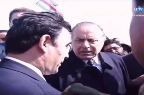 HƏR KƏS BU VİDEODAN DANIŞIR: Heydər Əliyev olduğu kimi... 