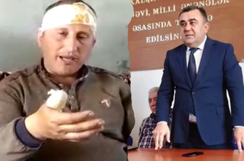 İcra başçısının 1-ci müavini şikayətçini söydü, pəncərədən tulladı – GORANBOYDAN DƏHŞƏTLİ VİDEO