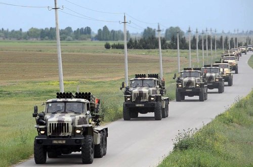 Əməliyyat-taktiki raket kompleksləri təlimə cəlb edilib - VİDEO