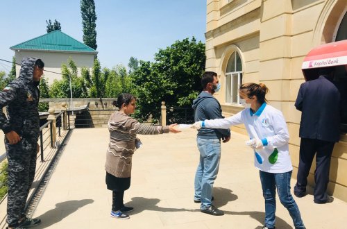 Könüllülər yeni şəraitdə fəaliyyətlərini geniş miqyaslı aksiyalarla davam etdirirlər