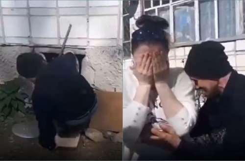 İtkin düşən atasını 24 ildən sonra qonşu zirzəmidə tapdı - VİDEO
