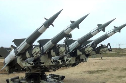 Hava Hücumundan Müdafiə bölmələri mövqelərini tutublar - VİDEO