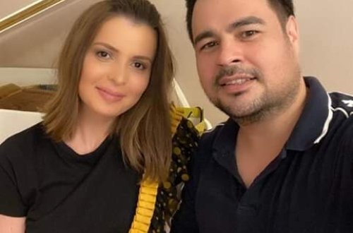 Sevda nişanlısı ilə gəzintidə - FOTO