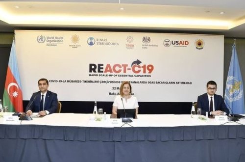 В Баку оглашают предварительные итоги проекта REACT-C19 - ПРЯМОЙ ЭФИР