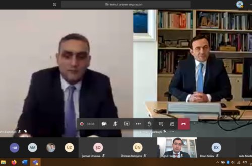 Mingəçevir Dövlət Universitetinin “Peşəkarla görüş” layihəsininilk qonağı Bəxtiyar Aslanbəyli olub