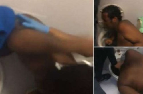 Qızı zorlayan oğlanı həbsxanada bu hala saldılar — 18+VİDEO