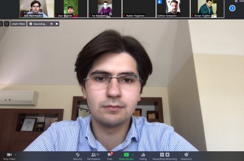 Tələbə Gənclər Təşkilatlarının sədrləri ilə geniş formatda video iclas keçirilib