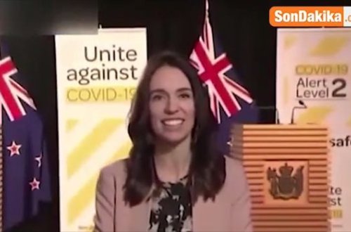 Baş nazir canlı yayımda çıxış edərkən zəlzələ baş verdi - VİDEO