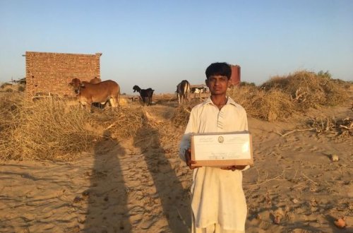 Посольство Азербайджана оказало помощь сотням семей в Пакистане - ФОТО