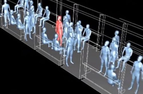 Koronavirusun metroda yayılmasını əks etdirən VİDEO