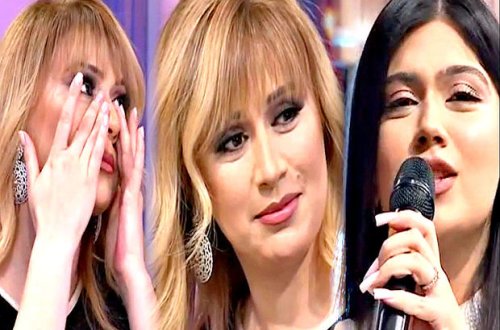 Qızı efirdə oxudu, Roza Zərgərli ağladı - VİDEO