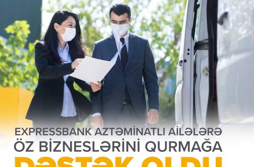 Expressbank aztəminatlı ailələrə öz bizneslərini qurmağa dəstək oldu - FOTOLAR