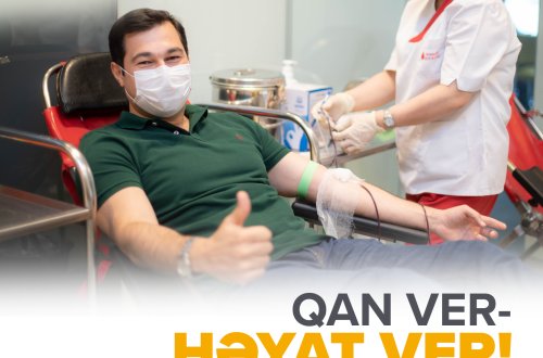 Expressbank 1 iyun Uşaqların Beynəlxalq Müdafiəsi Gününə həsr edilmiş Qan vermə aksiyası keçirib