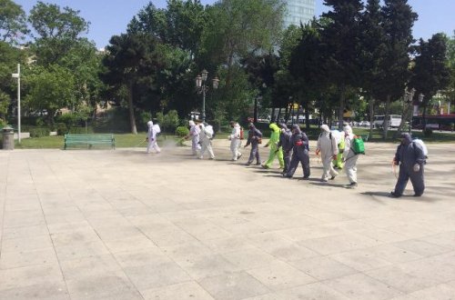 Nəsimi rayonunda karantin rejiminin tələblərinin yerinə yetirilməsi məqsədilə zəruri tədbirlər davam etdirilir