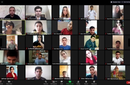 Azərbaycan Xalq Cümhuriyyətinin yaranmasının 102-ci ili münasibətilə videokonfrans keçirilib