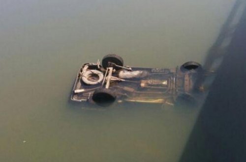 В Масаллы автомобиль упал в канал, есть погибший