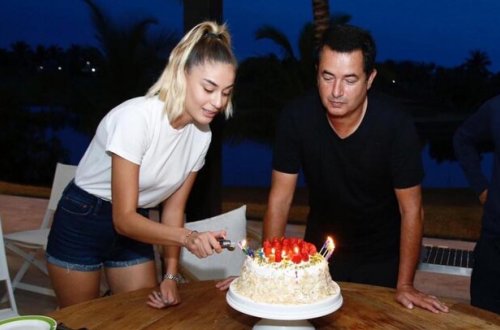 Acun ad gününü özündən 30 yaş kiçik sevgilisi ilə qeyd etdi - Fotolar