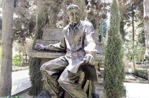 Arif Məlikovun abidəsi ucaldıldı - FOTO