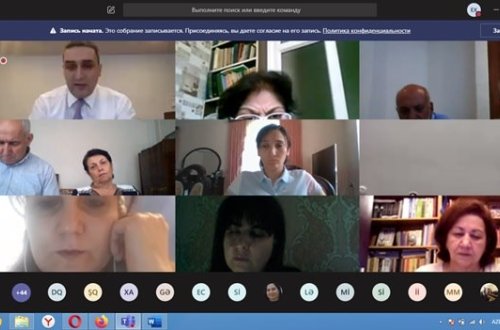 Mingəçevir Dövlət Universitetində professor-müəllim heyəti ilə görüş keçirilib