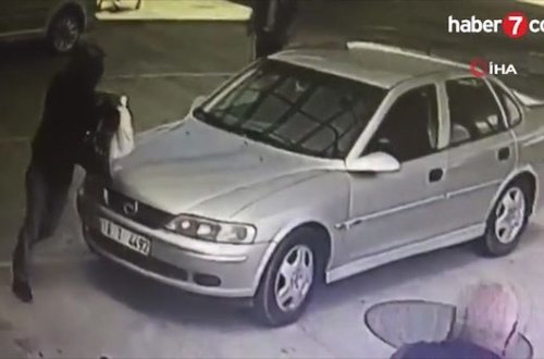 Sərnişin sürücünü qətlə yetirib avtomobilini qaçırdı - VİDEO