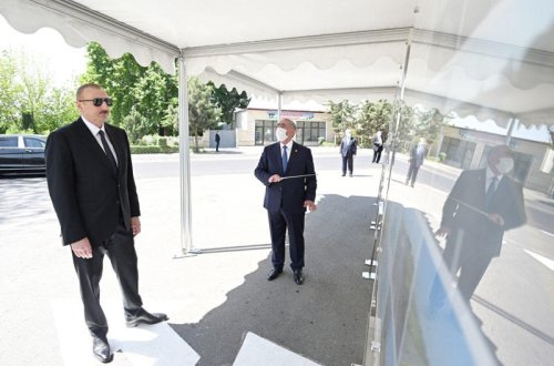 Buruc-Gülabatlı-Xoruzlu-Kəbirli-Bayandurlu-Qaradağlı yolu yenidənqurmadan sonra istifadəyə verilib - FOTO