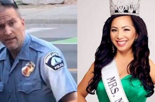 Corc Floydu öldürən polisdən arvadı boşanır