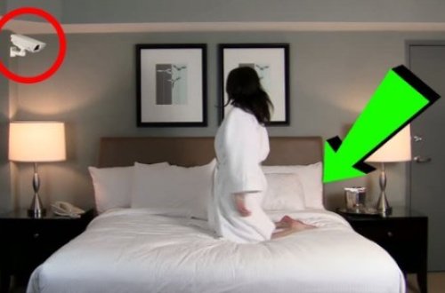 Bu qız gizli kameranın onu çəkdiyini bilmirdi .. Gör nə etdi?
