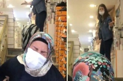 Qız ona ayaqqabı almayan anasını PİLLƏKƏNDƏN İTƏLƏDİ — FOTO