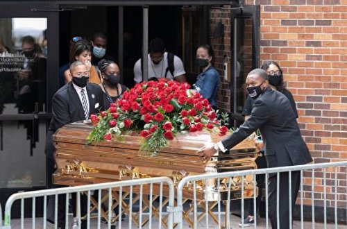 Corc Floydla vida mərasimi keçirilib - VİDEO