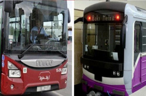 Bu gün ictimai nəqliyyat saat neçəyə qədər işləyəcək? (RƏSMİ)