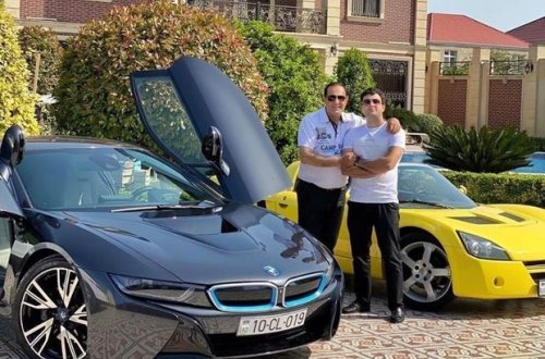Manaf Ağayev oğluna aldığı lüks avtomobildən danışdı: “Bahalı deyil, ucuzdur” - VİDEO
