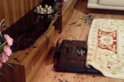 Türkiyədə zəlzələ anı kamerada - VİDEO