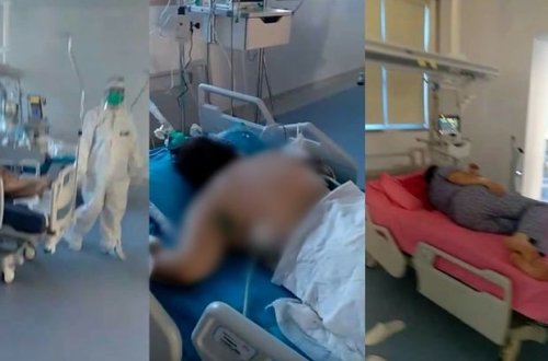 Azərbaycanda koronavirus xəstələrinin görüntüləri yayıldı: Araşdırmalara başlanıldı - VİDEO