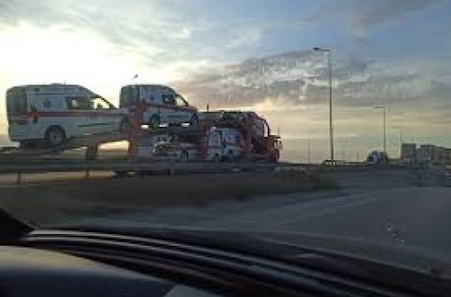 Bakıya xeyli sayda təcili yardım maşını gətirildi - FOTO